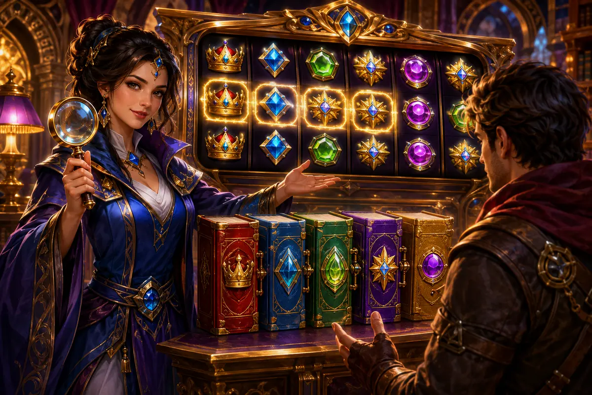 Help centre illustration for resolving a slot-game issue